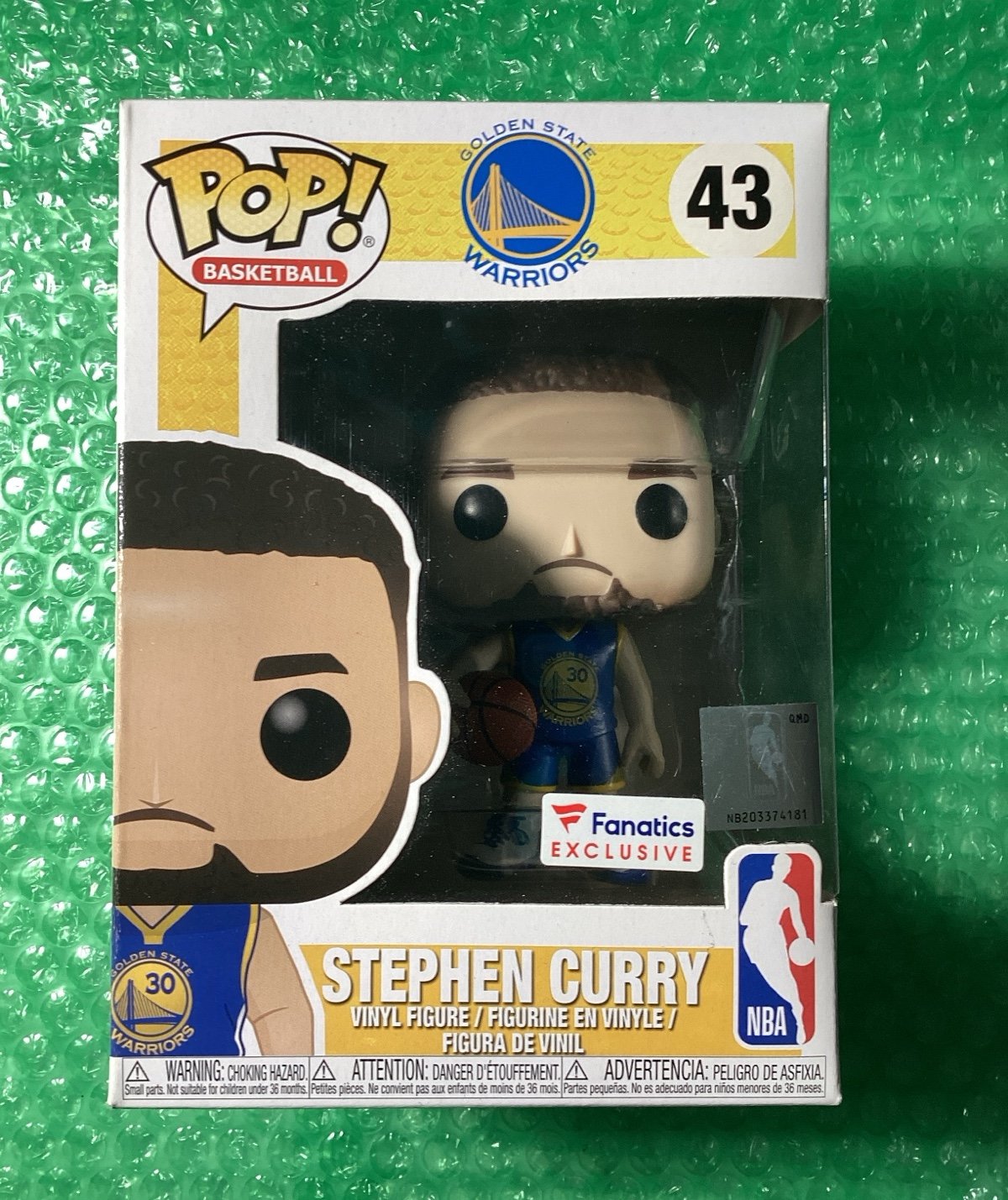 Stephen Curry Exclusive Funko Pop