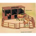 Vintage 1970s Willamette Industries Western Stable Horse Model Toy