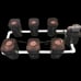 6-Plant Super-RDWC complete hydroponic system with 2 bulkheads & PVC 38-Gallons