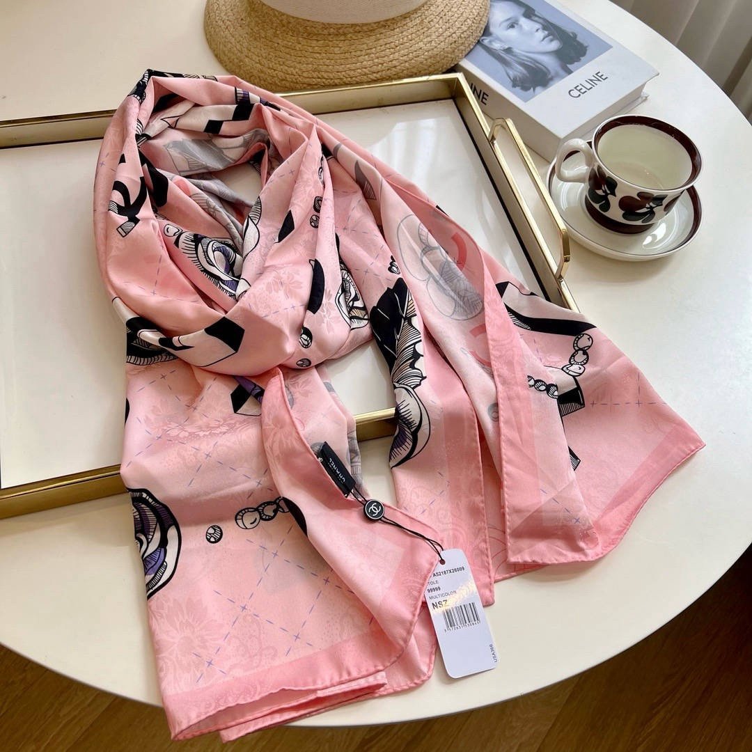 Fashion Scarf like silk 30x70” gift