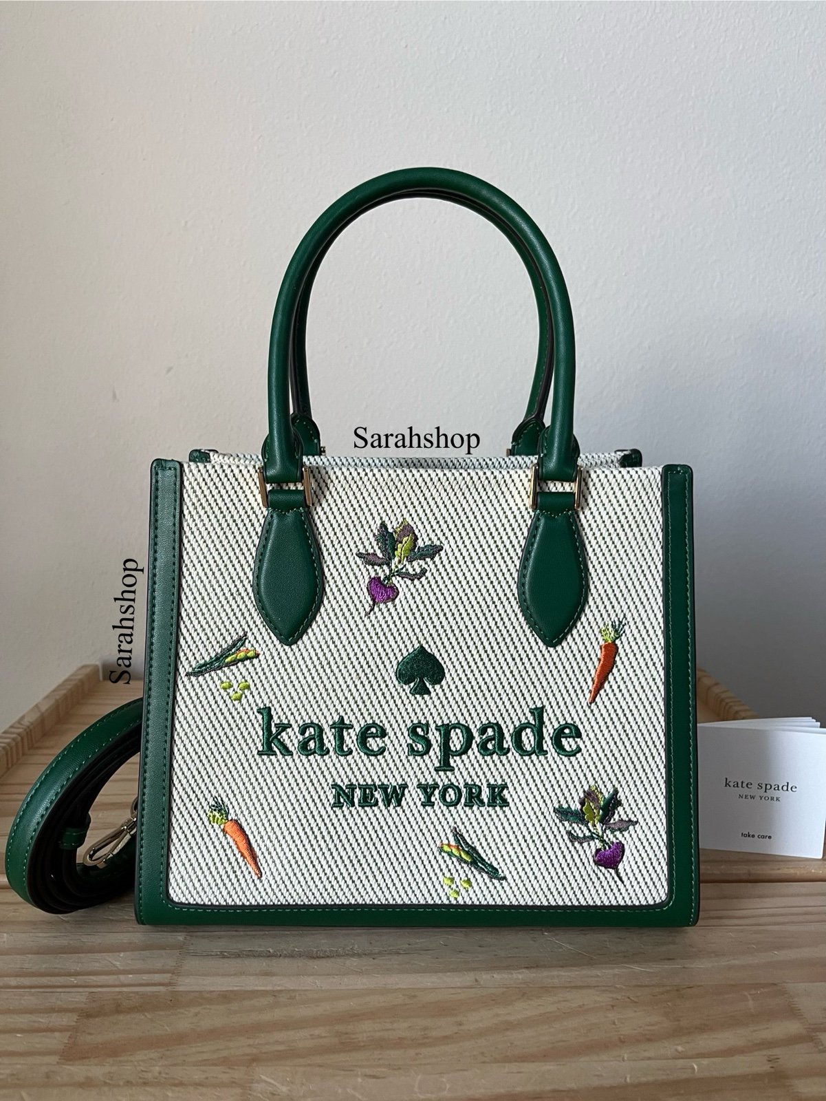 Kate Spade Ellie Harvest Embroidered Small Tote