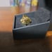 RING 18 kt over brass