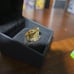 RING 18 kt over brass