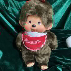 Monchhichi Medium Premium Classic Girl Doll 10 inch