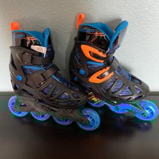 Roller Derby Blue Skates