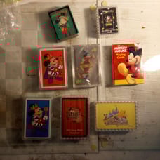 Mickey mouse playing cards