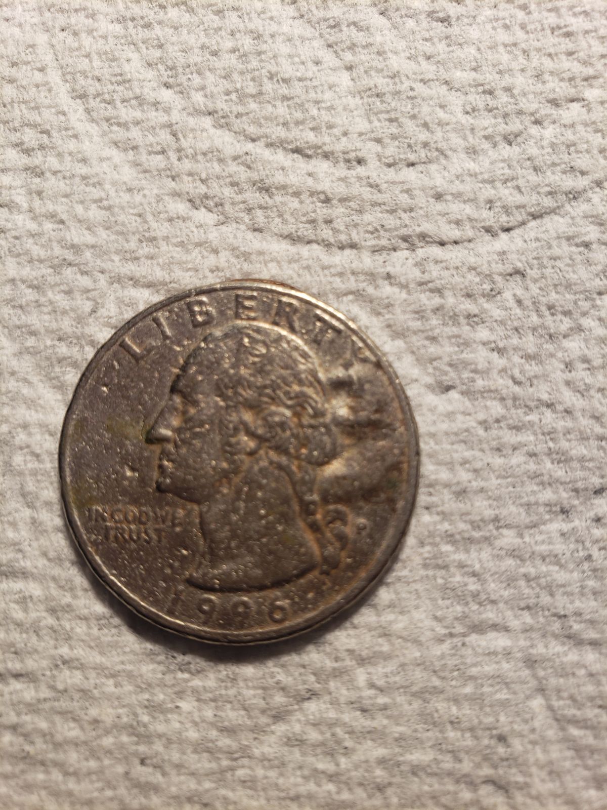 1996 P quarter