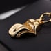 Gold cross necklace