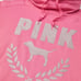 Vs Victorias Secret Pink Campus Cowl Neck Sweater Jacket Top Dahlia Glitter XXL