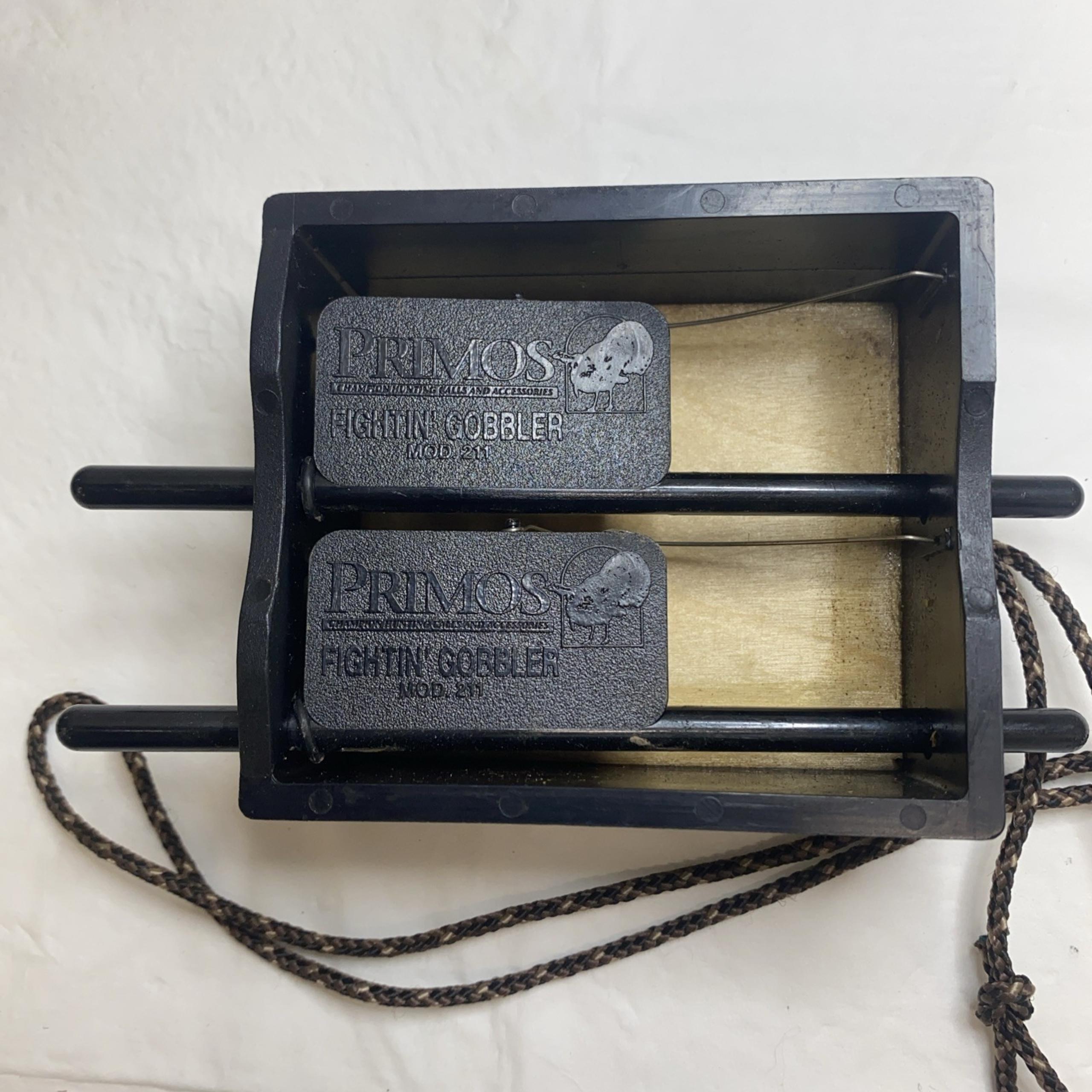 Primos Turkey Friction DOUBLE PUSH Call FIGHTIN GOBBLER Model 211