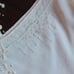 Vintage 1920s Camisole, Ivory Embroidered Flapper Cami Top, Slip Lingerie
