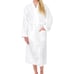 NEW Plush White Robe Unisex Super Soft Luxury Robe Size L/XL