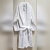 NEW Plush White Robe Unisex Super Soft Luxury Robe Size L/XL