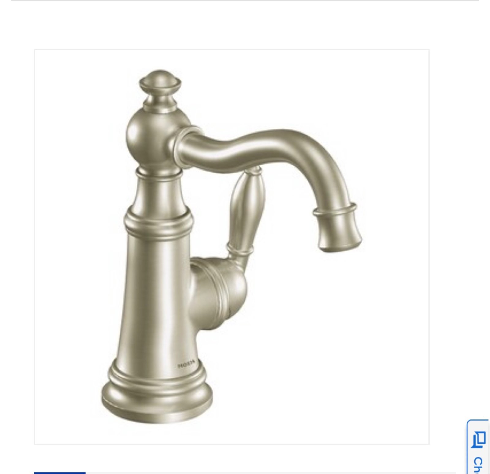Moen S42107BN Single Handle bathroom faucet