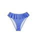 Victoria's Secret 34A,34B,34DD,34DDD BIKINI high-waist bottom BLUE RUFFLE plunge