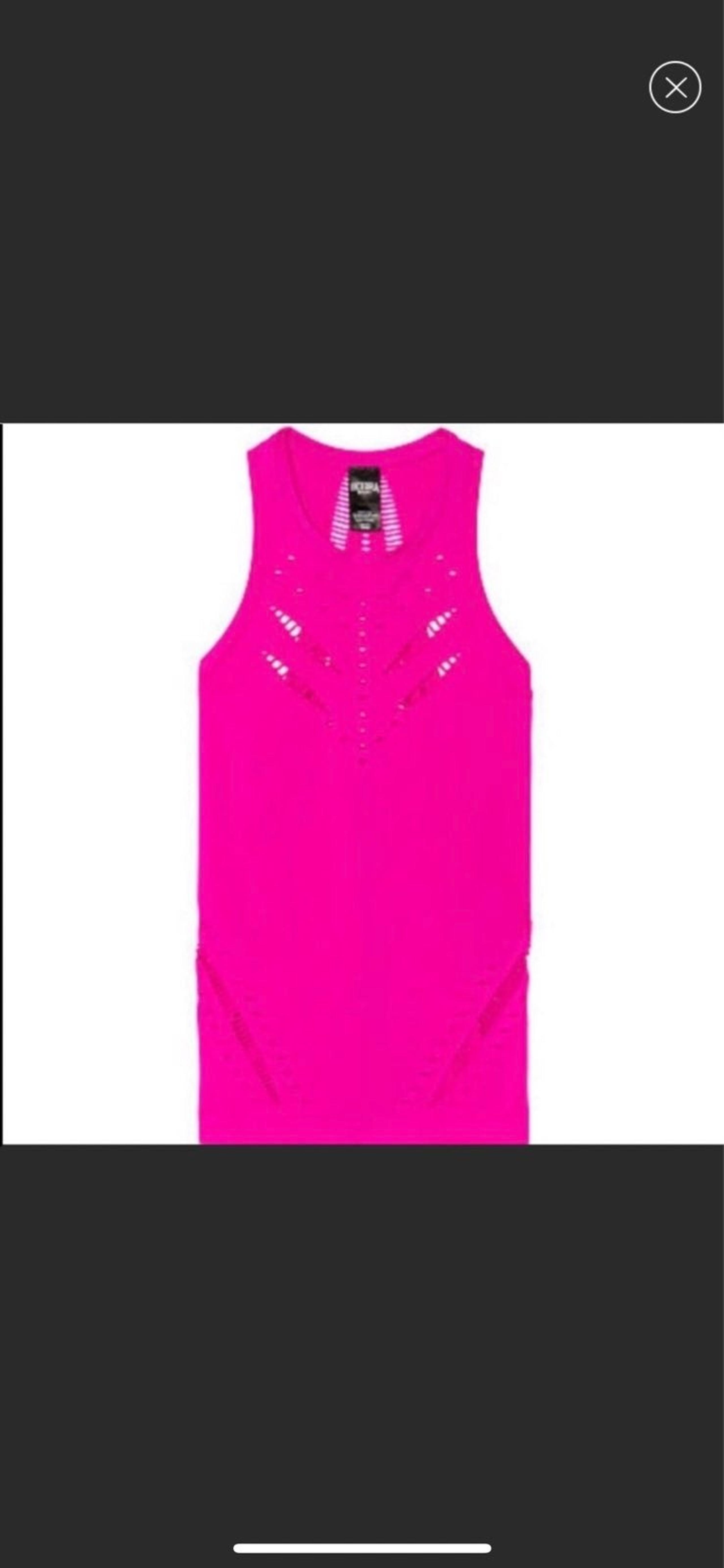 VS Sport seamless lasor cut out tank top