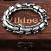 Vikings Serpent Dragon Bracelet Unisex Sz Sm 7 1/2” New