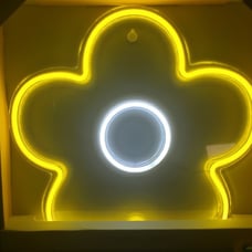 Yellow Daisy Led Neon Sign