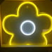 Yellow Daisy Led Neon Sign