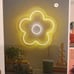 Yellow Daisy Led Neon Sign