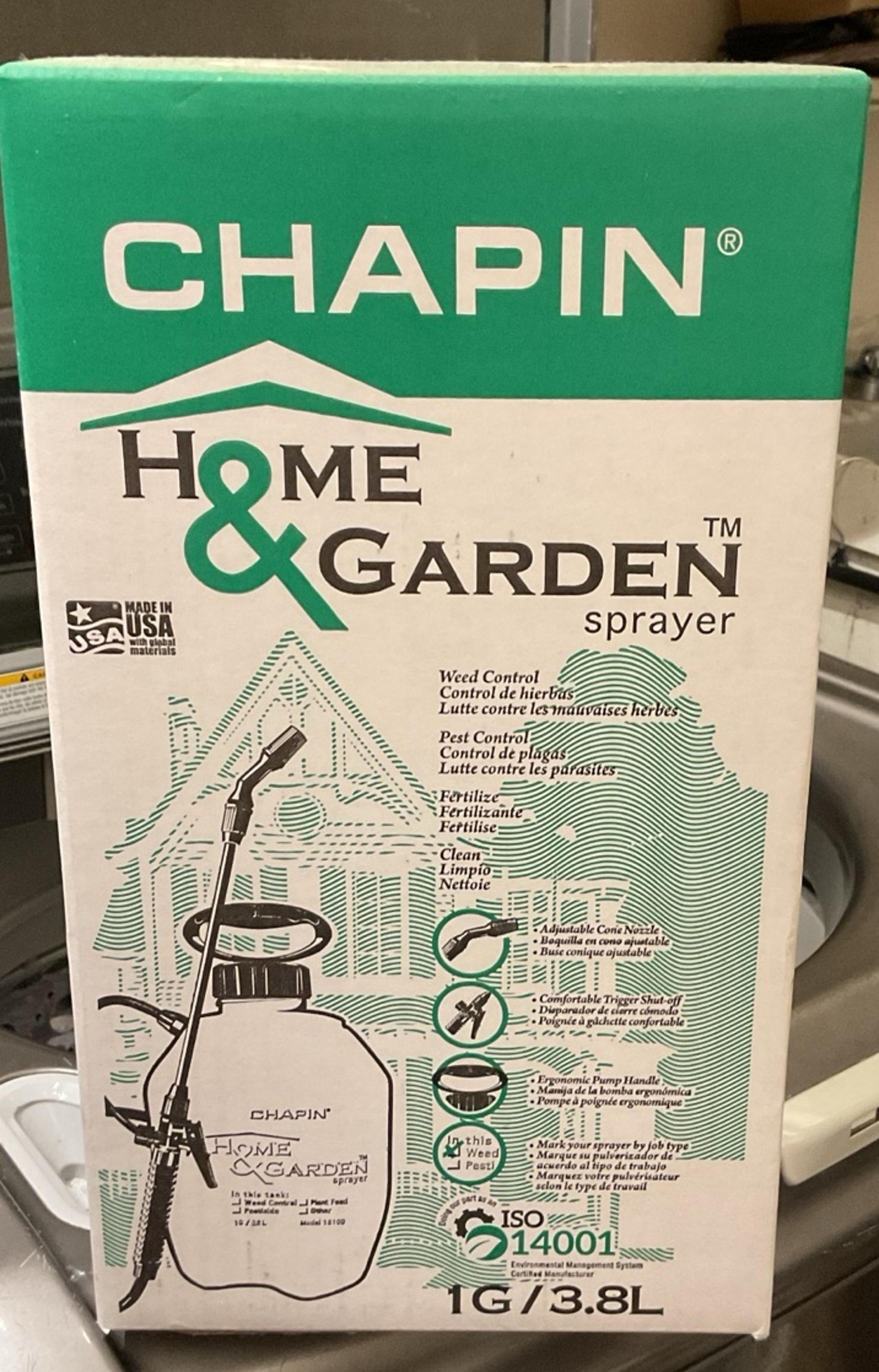 Home and garden sprayer