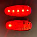 USB Rechargeable LED Safety Lights (2 Pack) - Clip on Strobe Running Lights