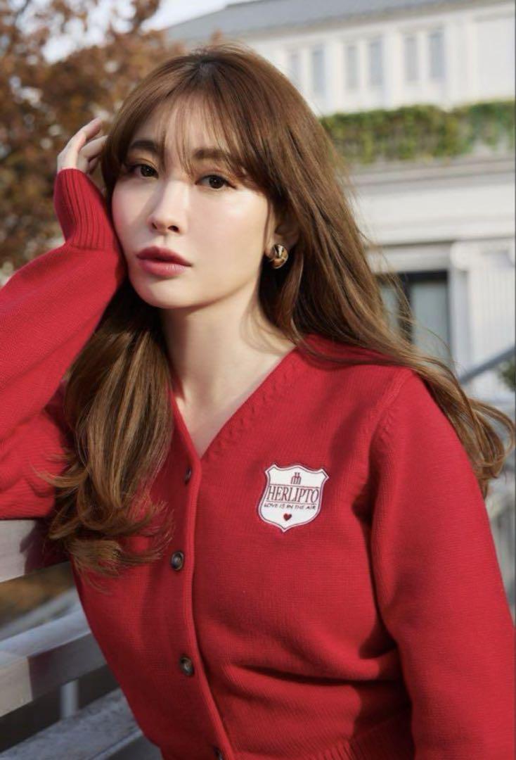 Herlipto Be Mine Emblem Knit Cardigan Other