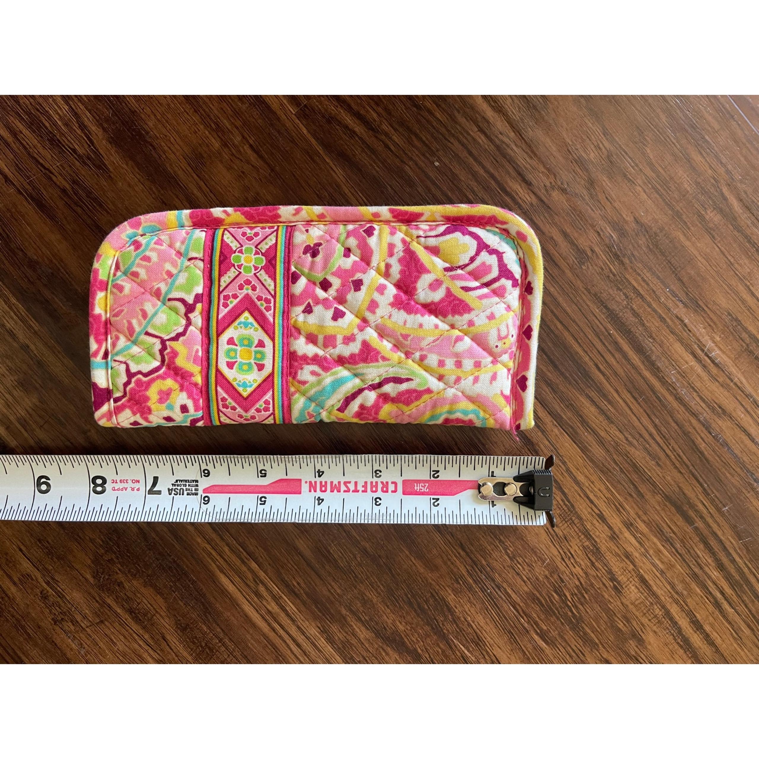 Vera Bradley pink glasses soft case