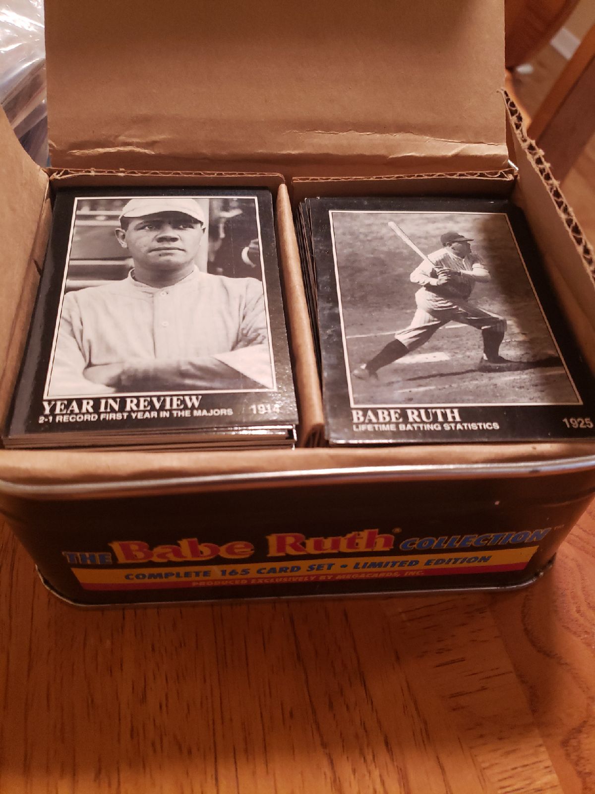 babe ruth complete card set