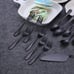 Pack of 13 Stainless Steel Black Titanium Plated Cake Serving