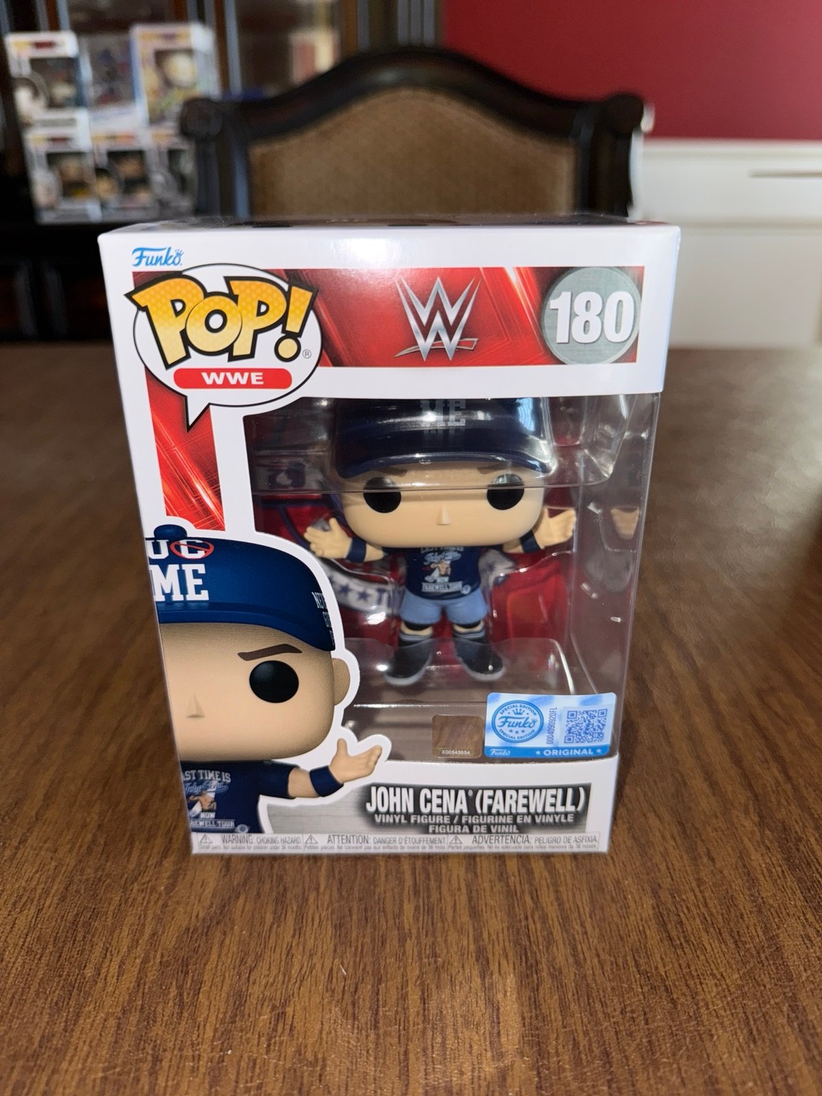 John Cena Farewell Funko Pop WWE Exclusive 180