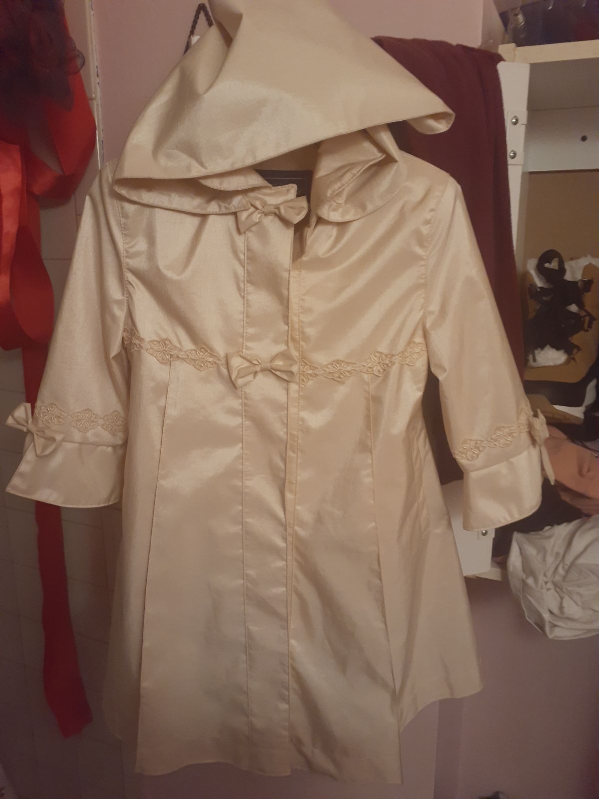 Girls, dress,Trench Coat