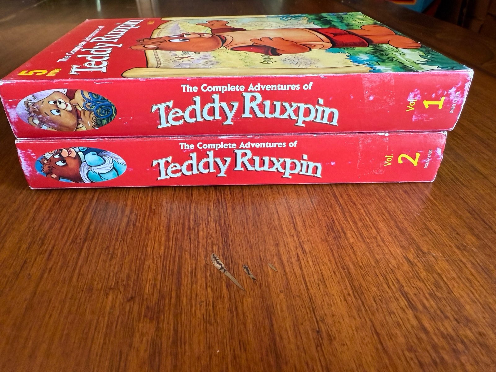 The Complete Adventures Of Teddy Ruxpin 10 Disc DVD Set Volume 1 & 2 RARE OOP