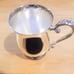 1 pint pewter beer mug tankard georgian style