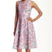 Belle Badgley Mischka Nadia Floral Sleeveless A-line Dress Lilac Size 6