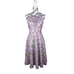 Belle Badgley Mischka Nadia Floral Sleeveless A-line Dress Lilac Size 6