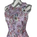 Belle Badgley Mischka Nadia Floral Sleeveless A-line Dress Lilac Size 6