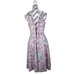 Belle Badgley Mischka Nadia Floral Sleeveless A-line Dress Lilac Size 6