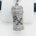 925 Sterling Silver Cubic Zircon Pendant, UU1P7A7111