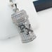 925 Sterling Silver Cubic Zircon Pendant, UU1P7A7111