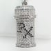 925 Sterling Silver Cubic Zircon Pendant, UU1P7A7111