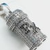 925 Sterling Silver Cubic Zircon Pendant, UU1P7A7111