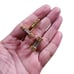 Vintage Gold & Silver Cable Steel Cuff Links 1
