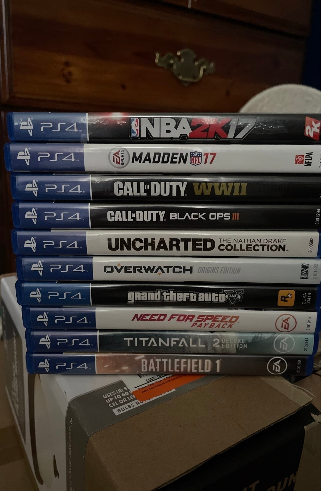 Sony PlayStation 4 games (10)