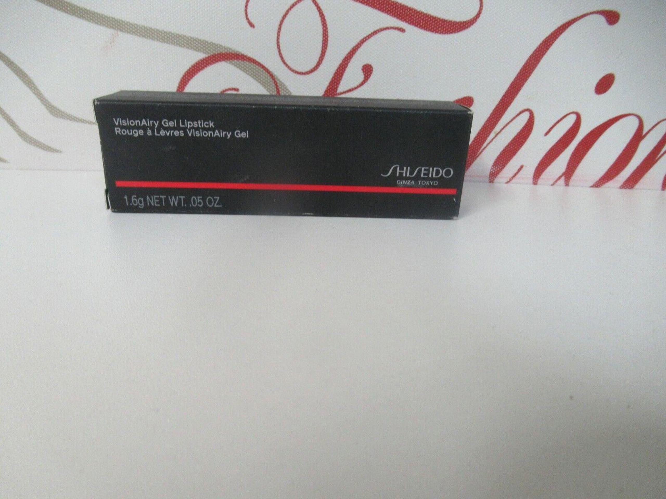SHISEIDO GINZA TOKYO VISIONAIRY GEL LIPSTICK # 215 FUTURE SHOCK .05 OZ BOXED
