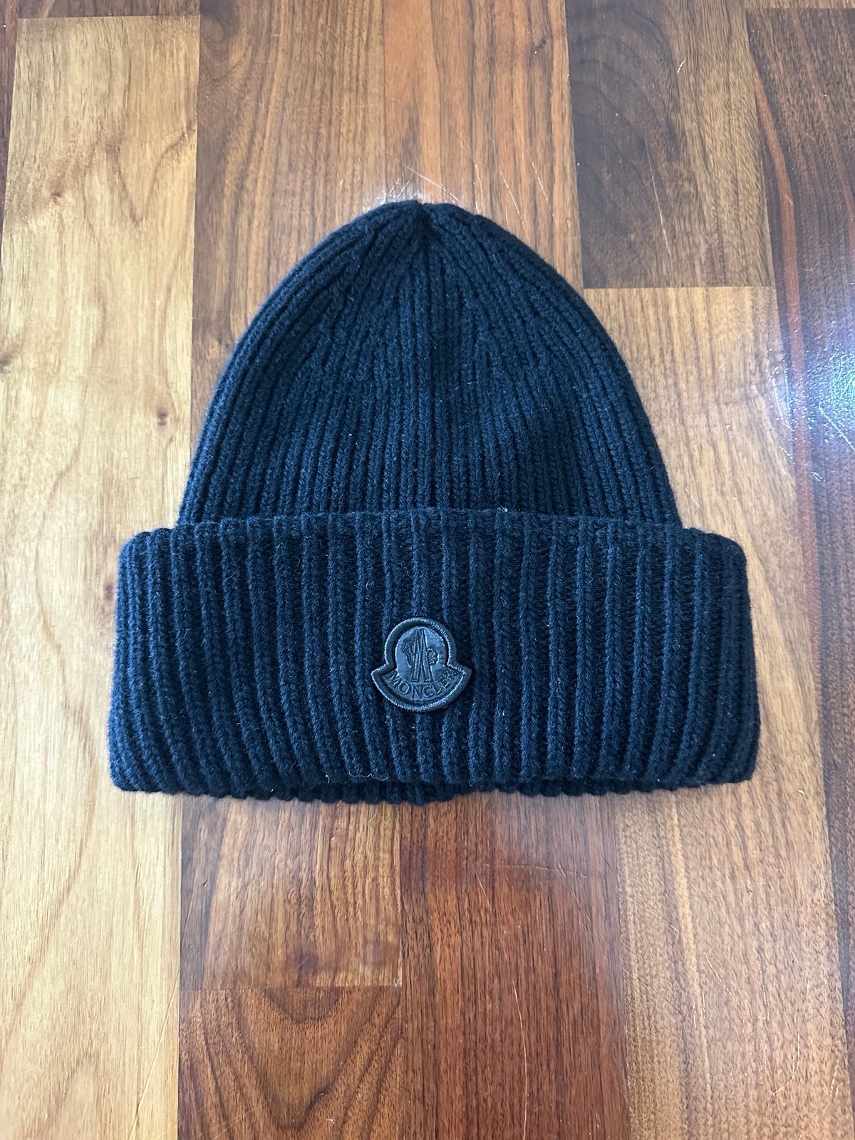 Moncler Berretto Tricot Rib Knit Beanie