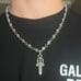 Vintage Chrome H. Necklace