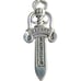 Vintage Chrome H. Necklace