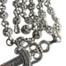 Vintage Chrome H. Necklace