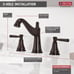 Delta Mylan Widespread Bathroom Faucet - FREE SHIPPING!